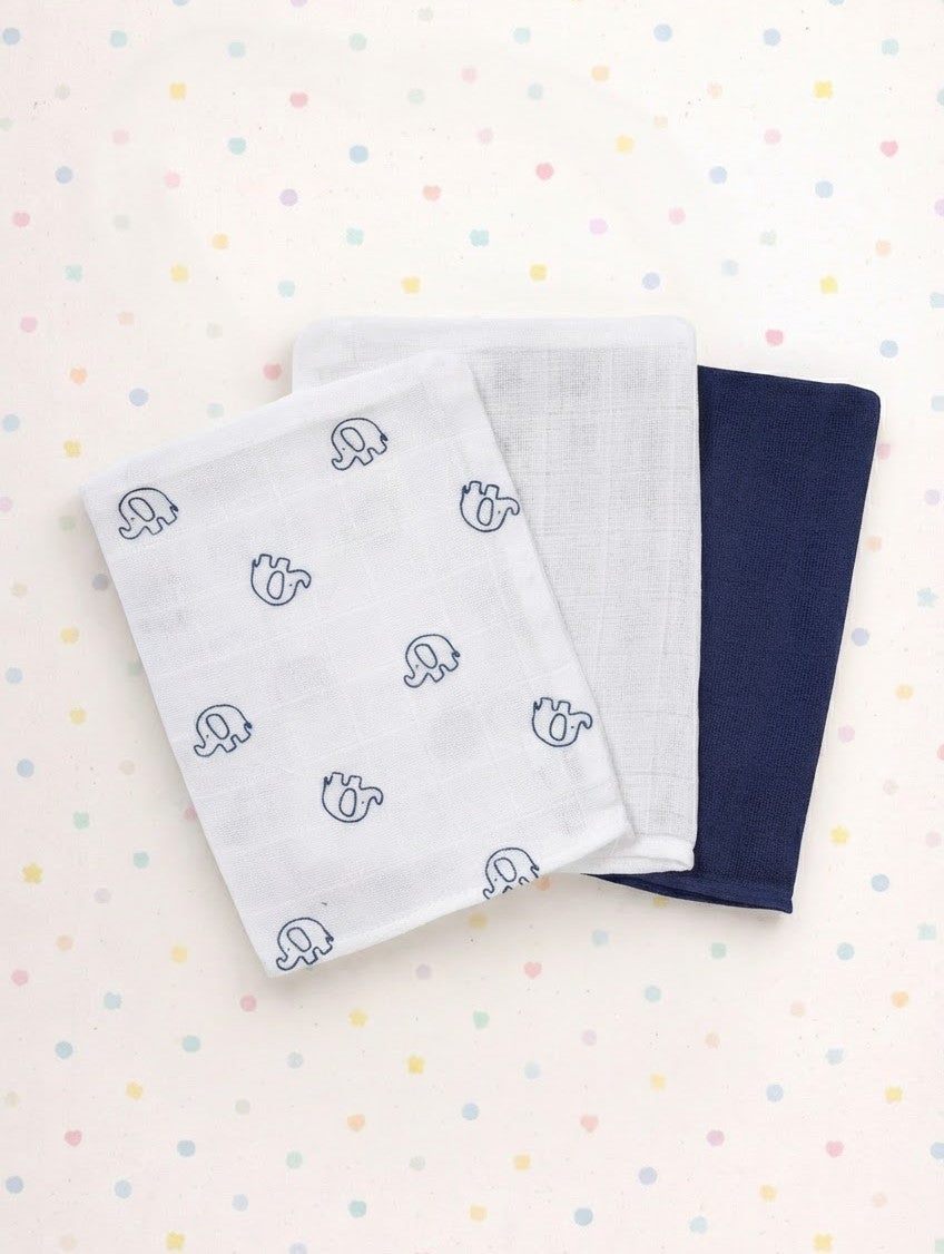 Bath Wash Mitts – Set of 3