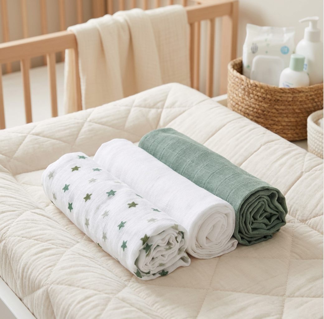 Muslin Diapers – Set of 3