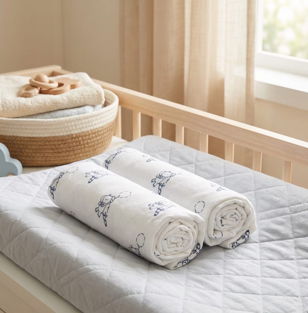 Flannel Diapers – Set of 3