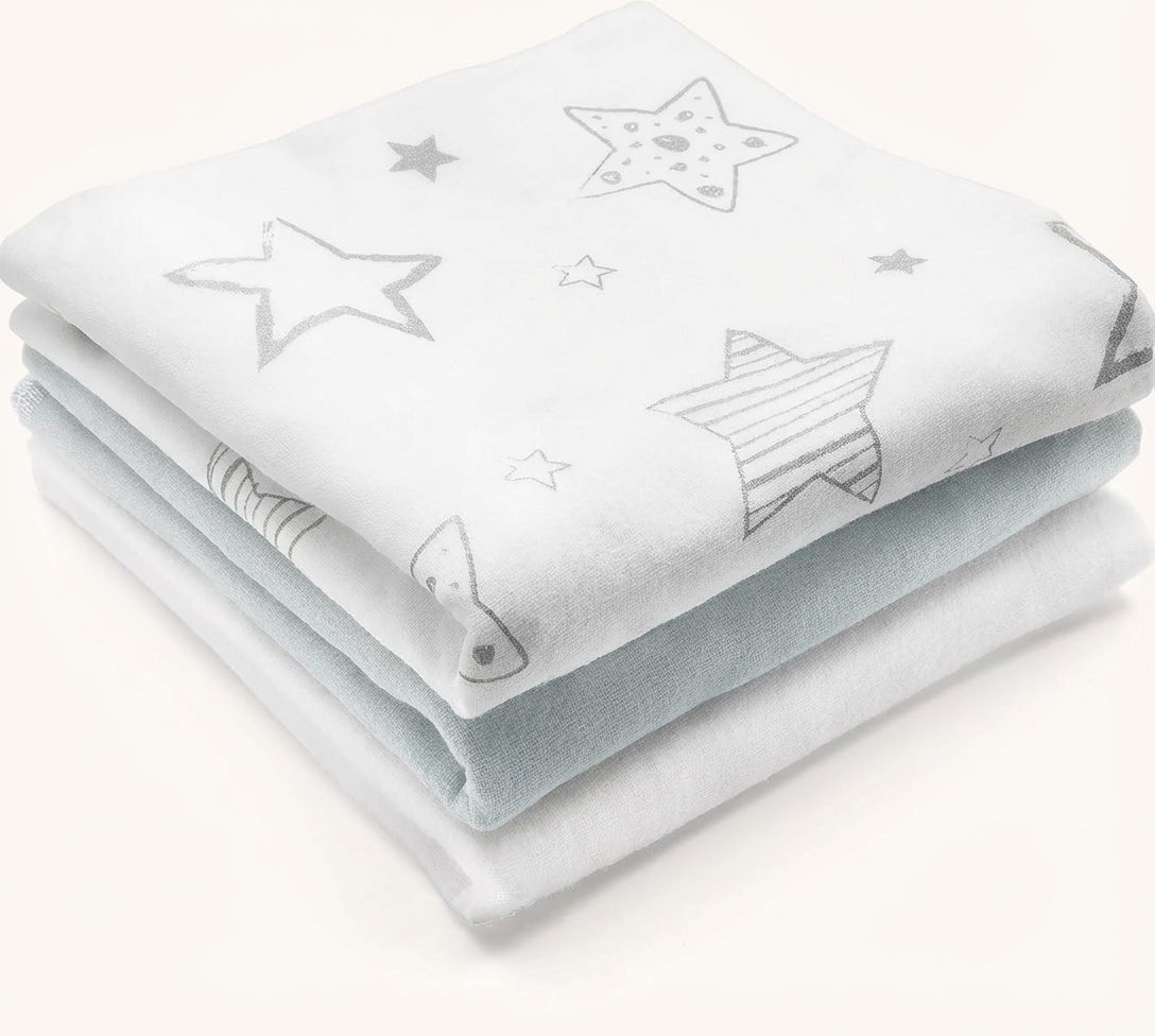 Flannel Diapers – Set of 3